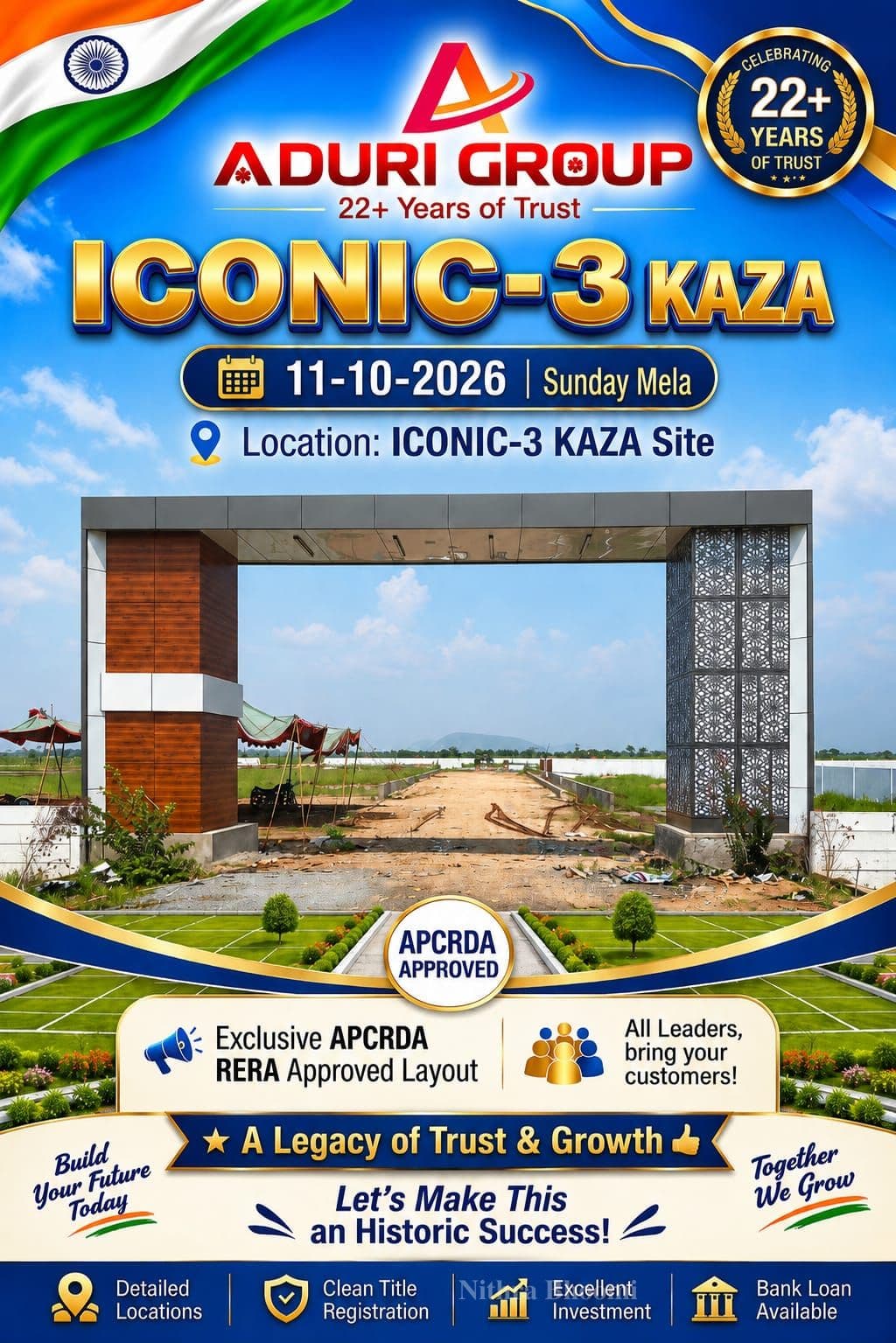 Plot Property in Mangalagiri, Kaza