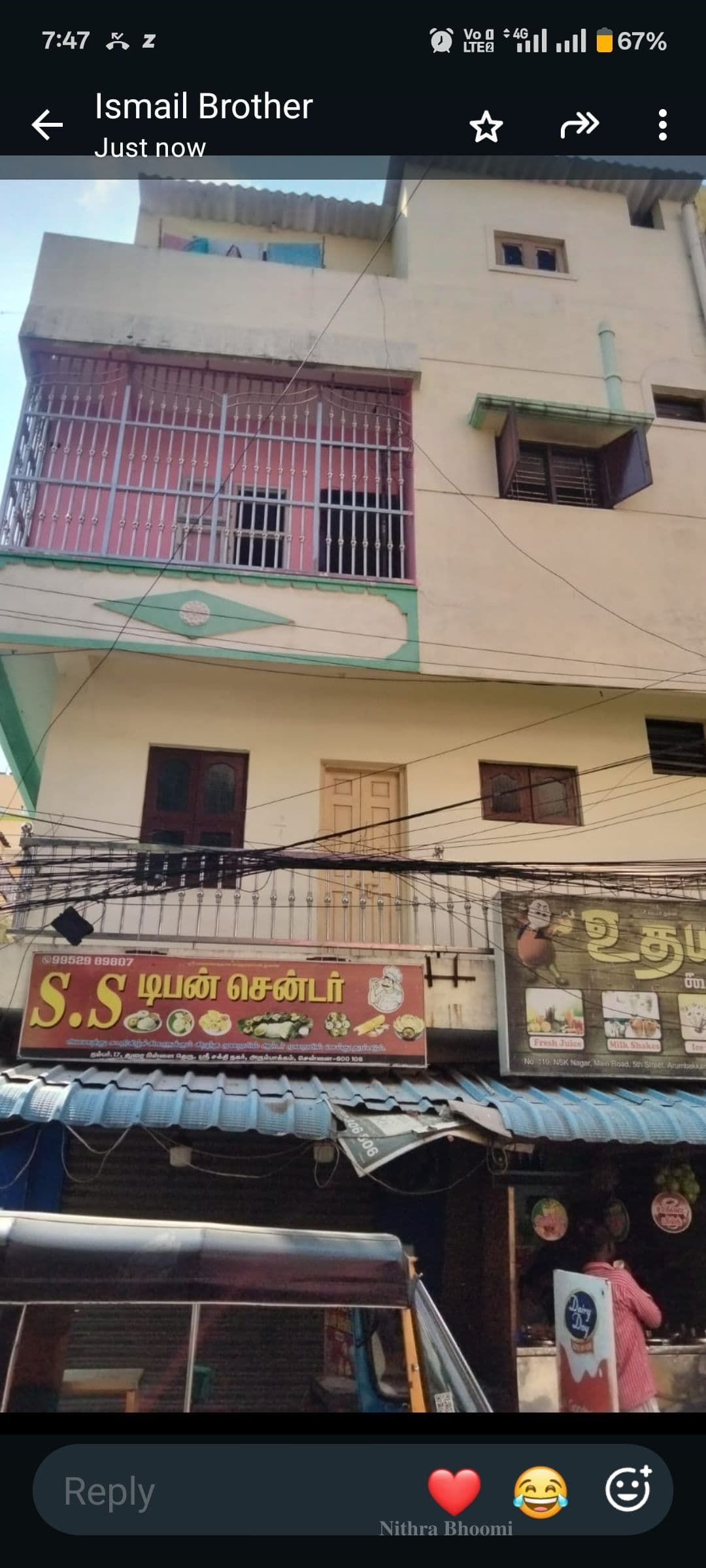 Independent House Property in Arumbakkam, Chennai