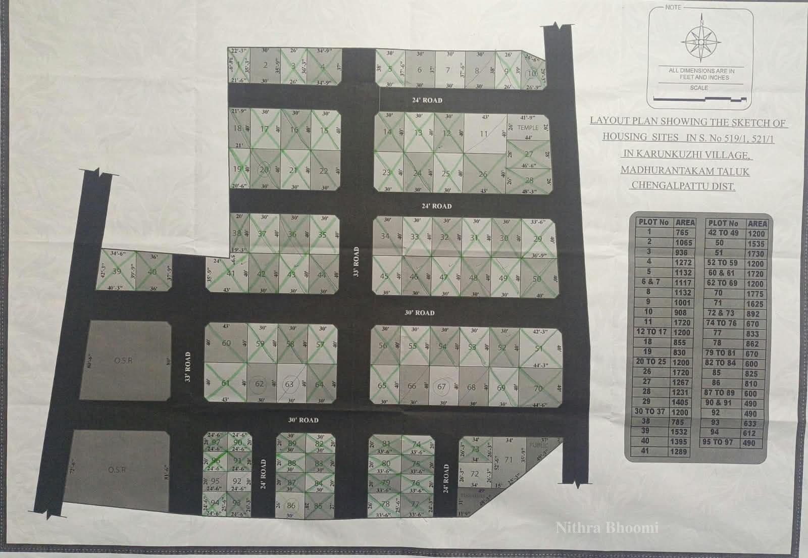 Plot Property in V B Nagar, Karunguzhi